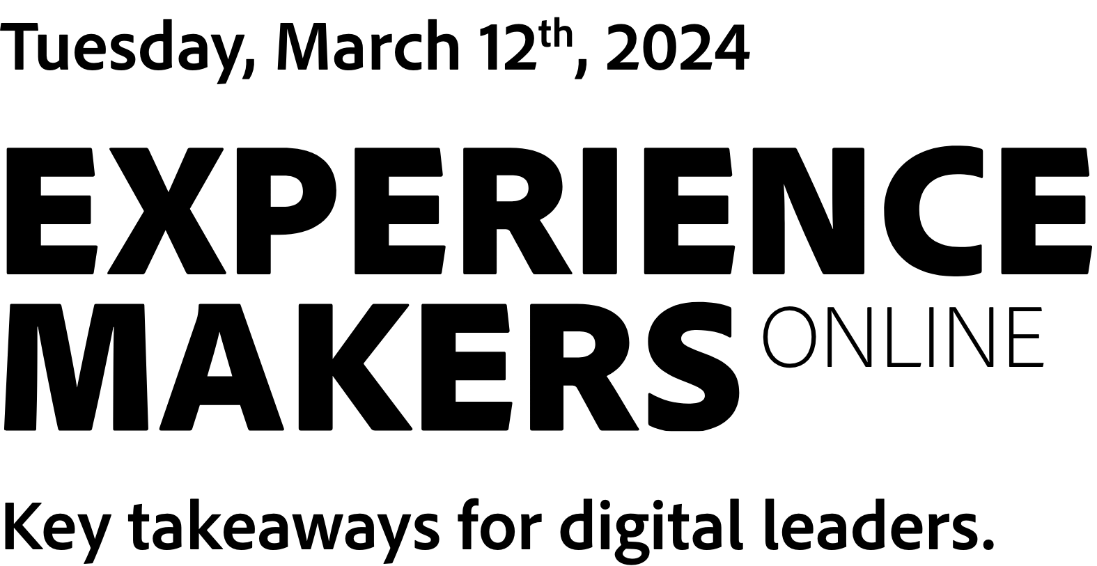 Experience Makers Online
